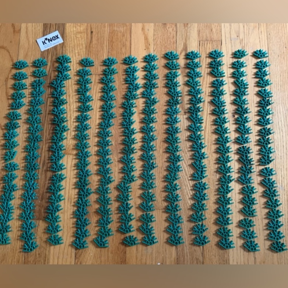 311 KNEX CONNECTORS 4-Position 3D Bulk Standard K'nex Parts pieces lot